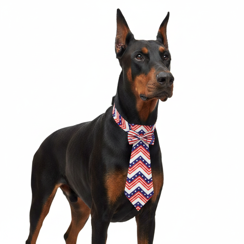 4th of July Adjustable Pet Tie