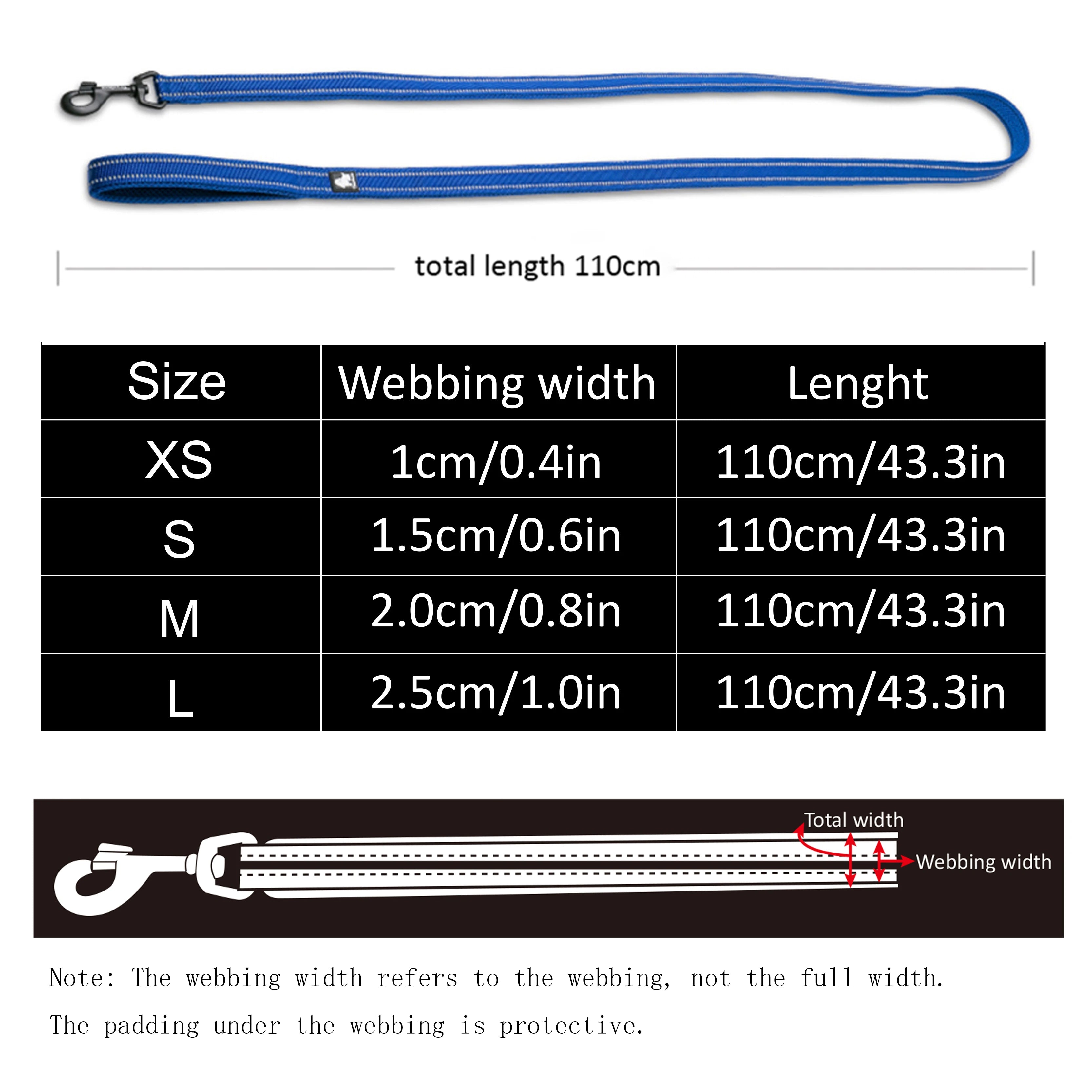 Truelove Reflective Dog Leash