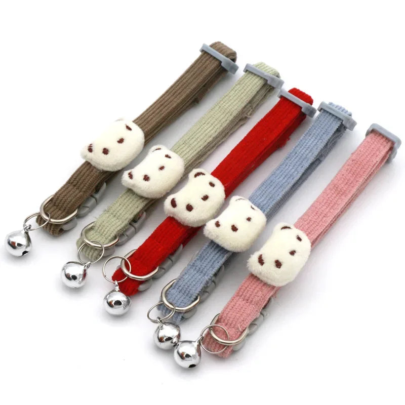 Cartoon Cat Bell Collar