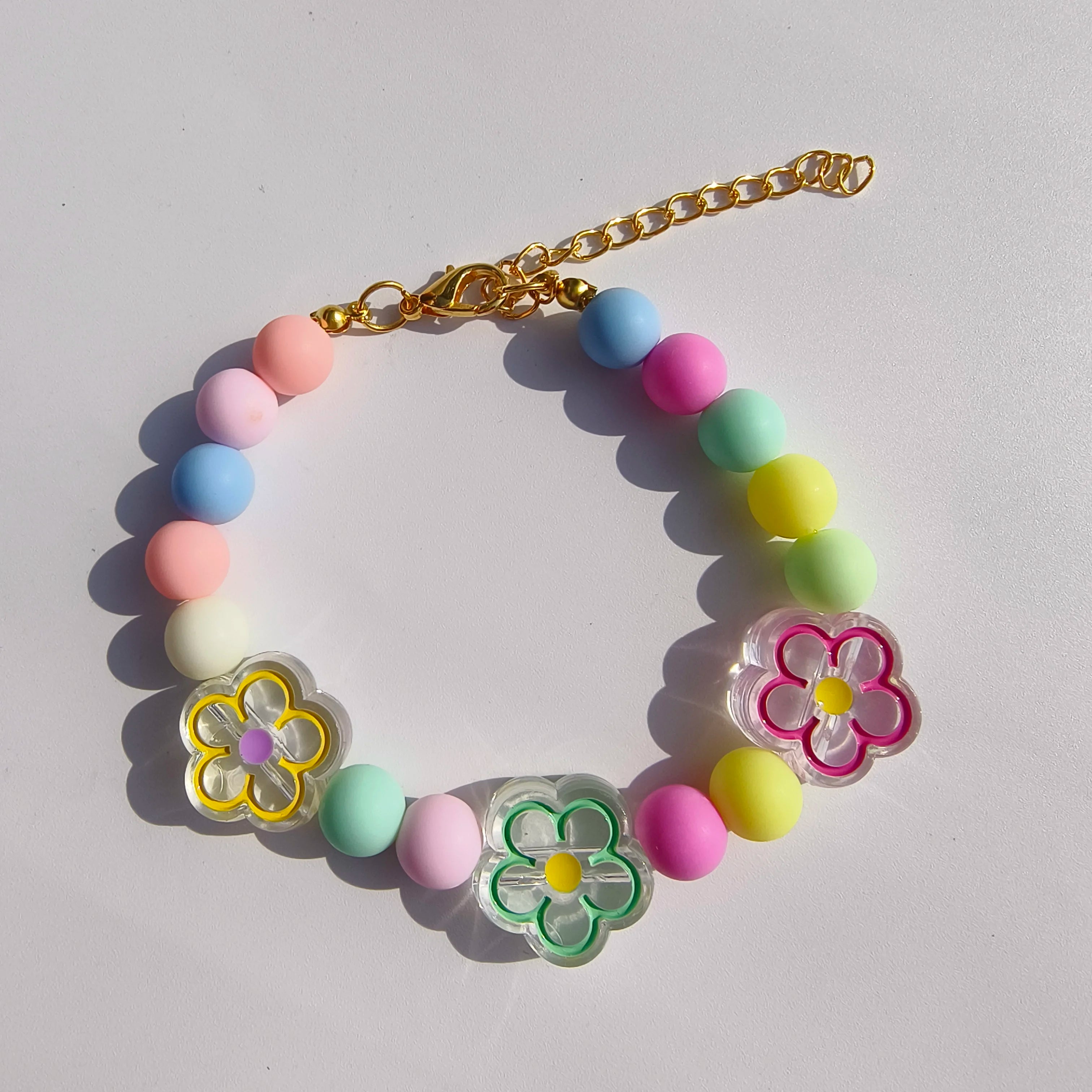 Candy Pearl Beaded Collar