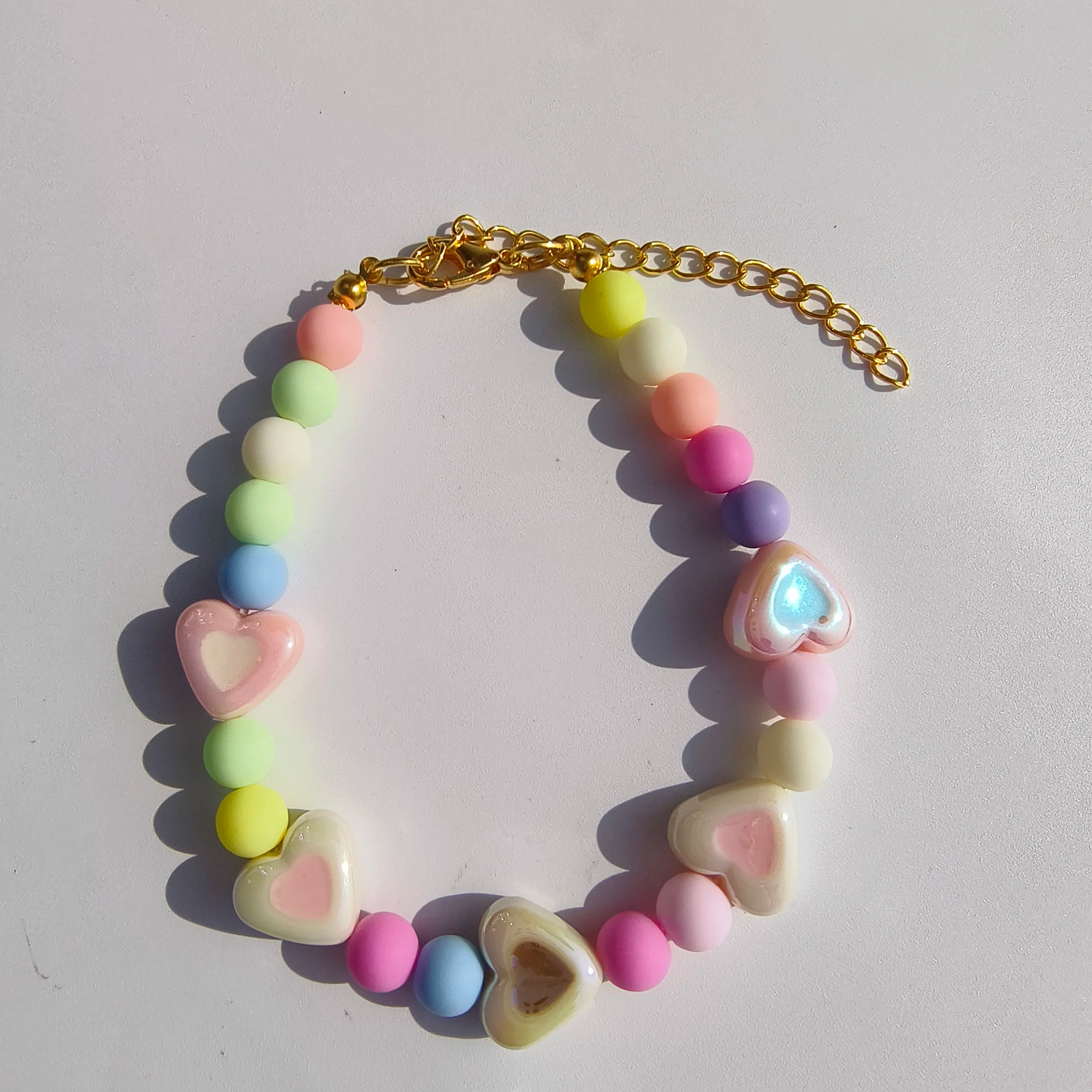 Candy Pearl Beaded Collar