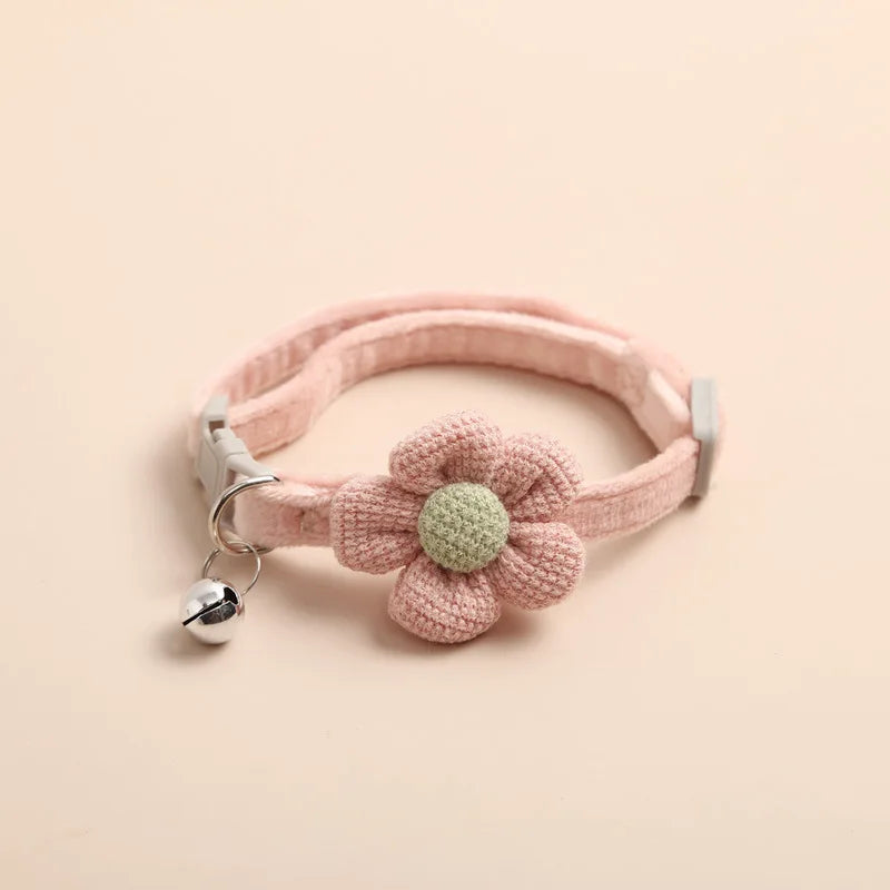 Flower Bell Collar