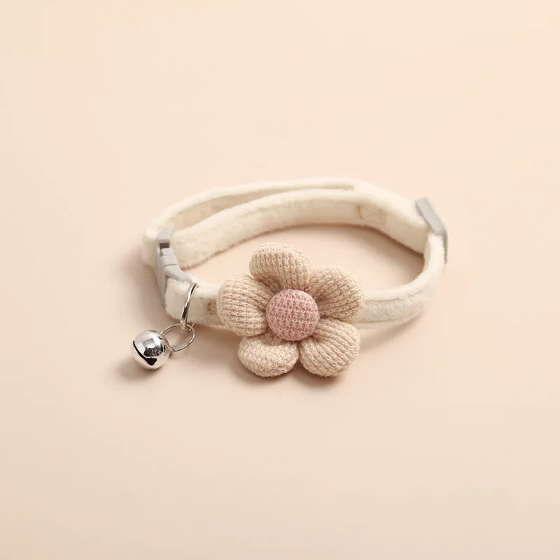 Flower Bell Collar