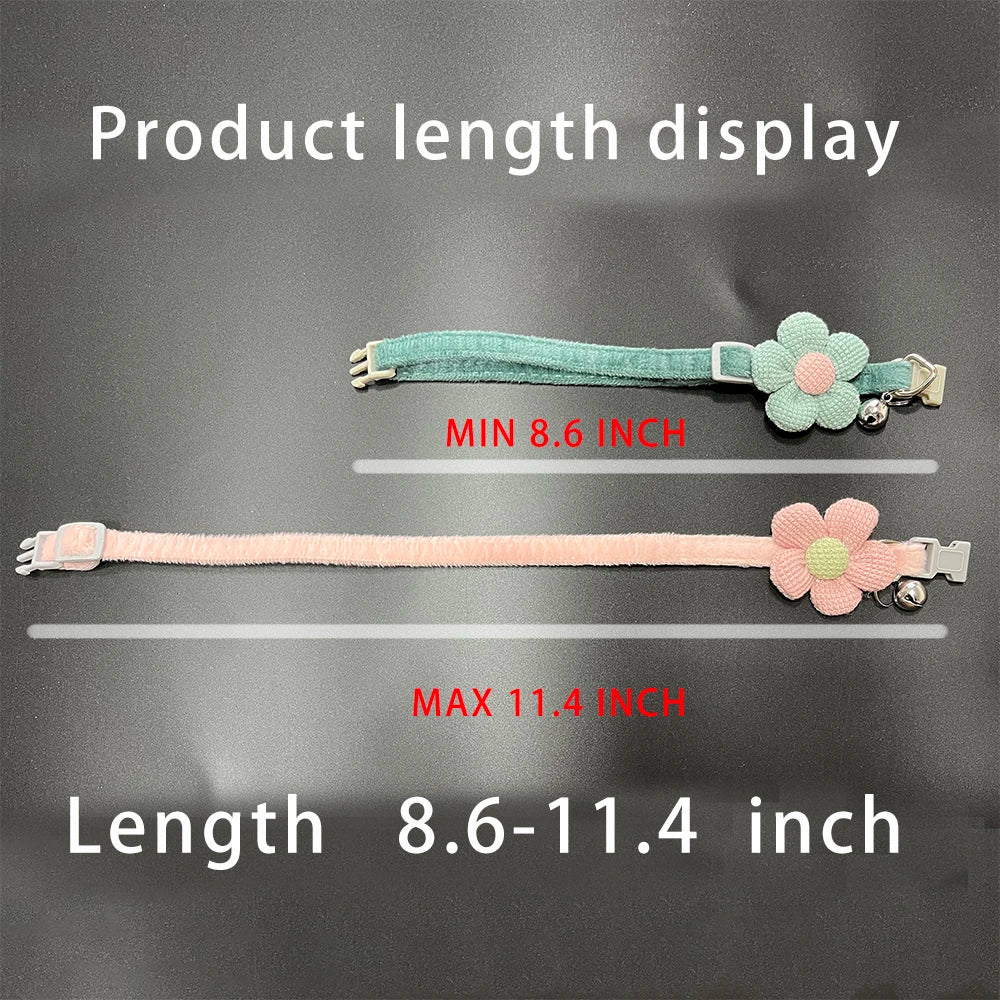 Flower Bell Collar