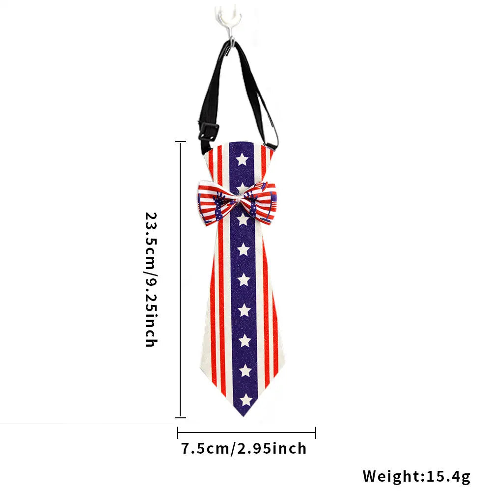 4th of July Adjustable Pet Tie