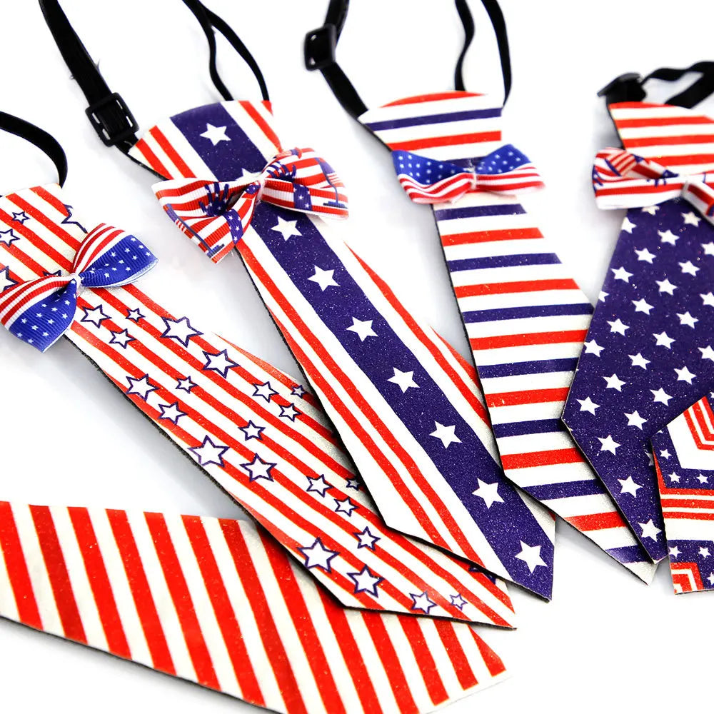 4th of July Adjustable Pet Tie
