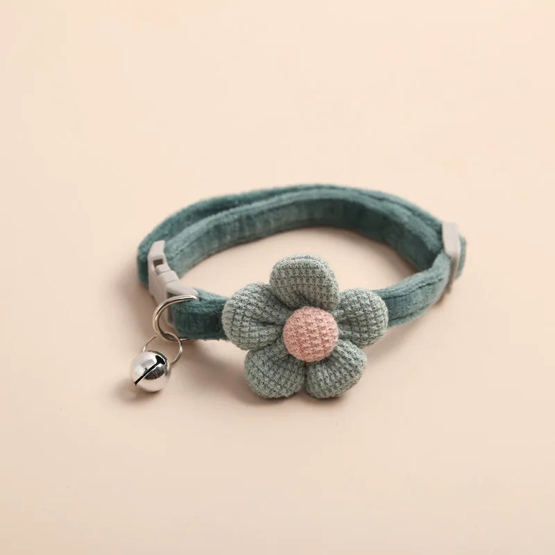 Flower Bell Collar