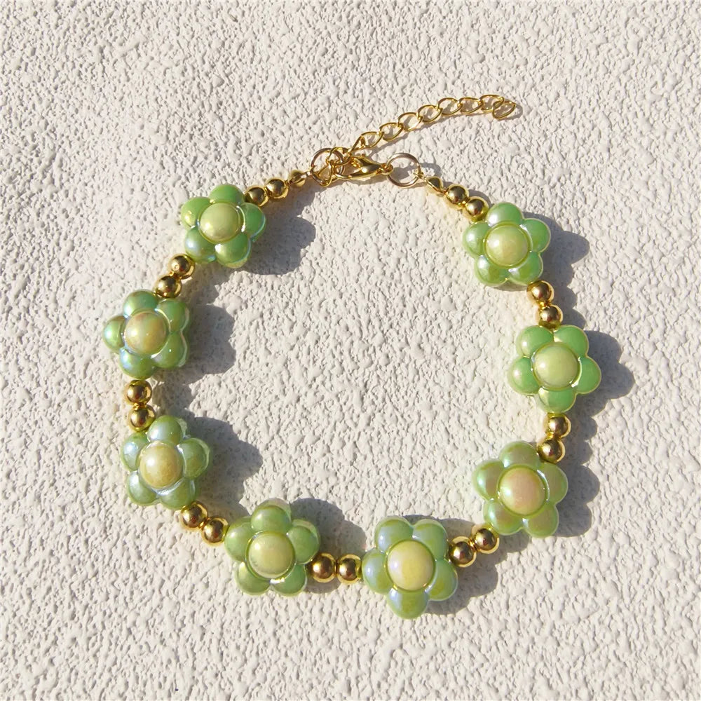 Candy Pearl Beaded Collar