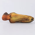New Design Plush Fish Cat Toy Durable Bite-Resistant Interactive Toy Catnip Stuffed Pet Plaything