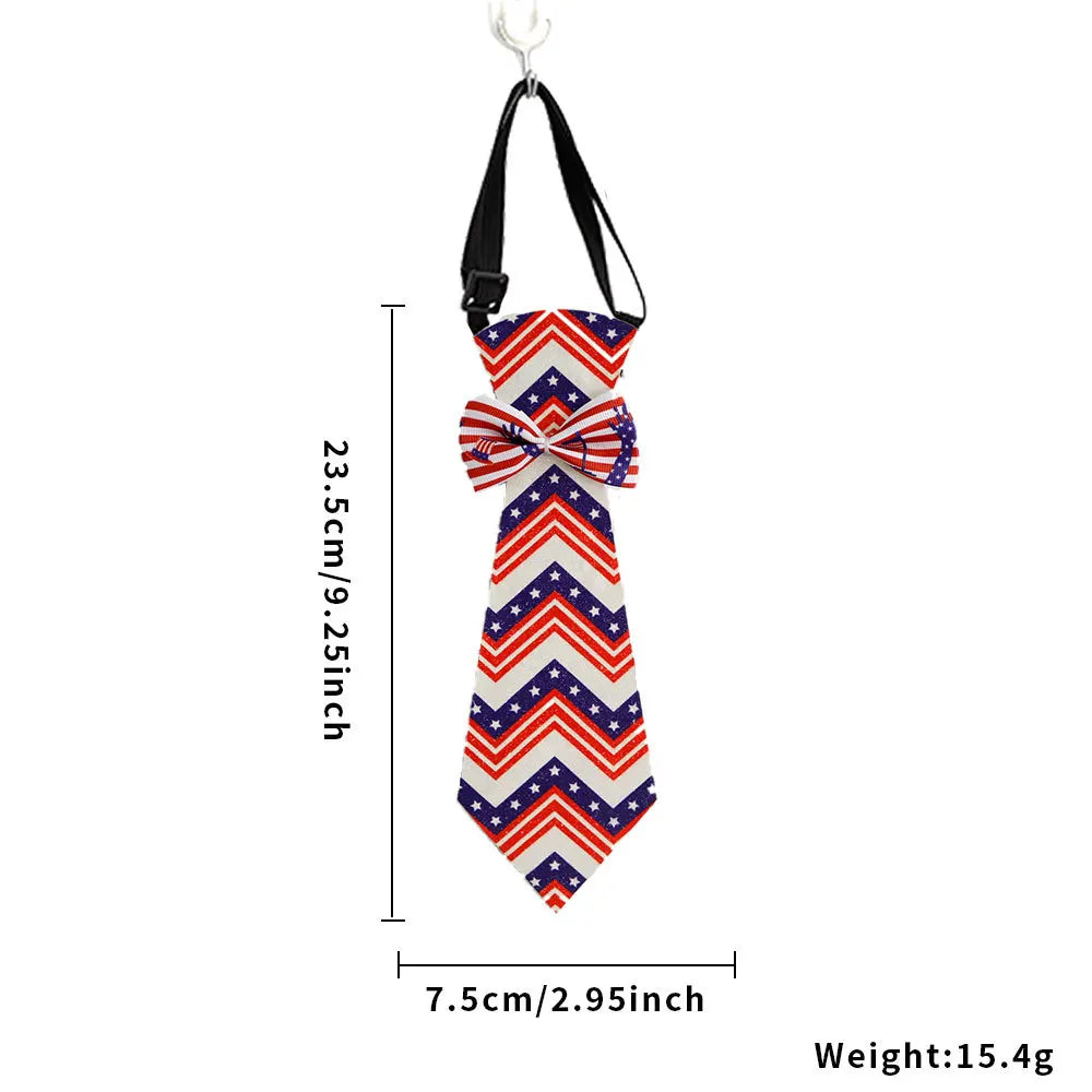 4th of July Adjustable Pet Tie