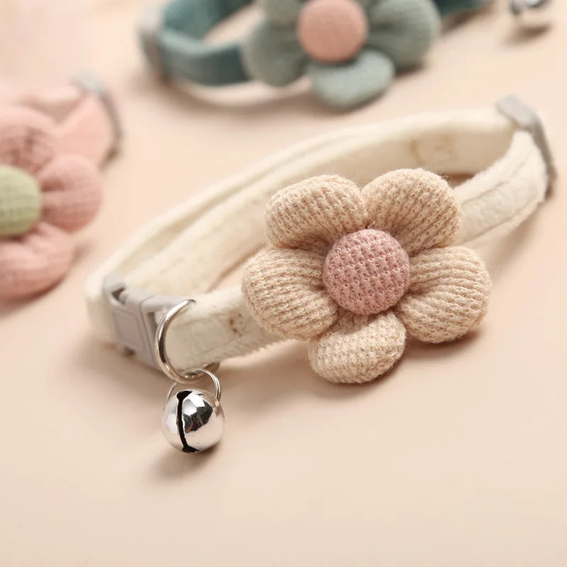 Flower Bell Collar
