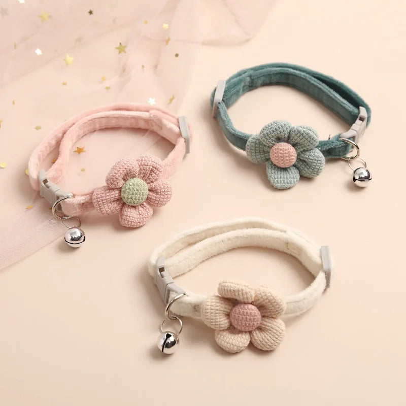 Flower Bell Collar