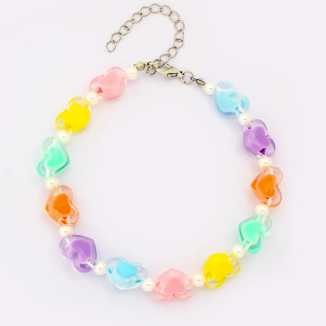 Candy Pearl Beaded Collar