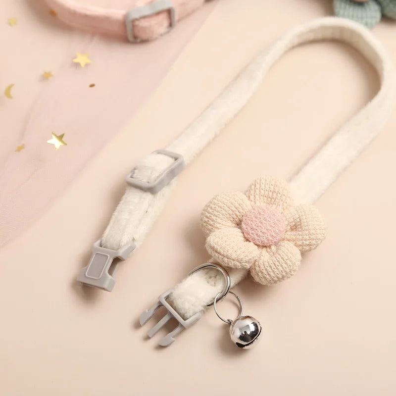 Flower Bell Collar