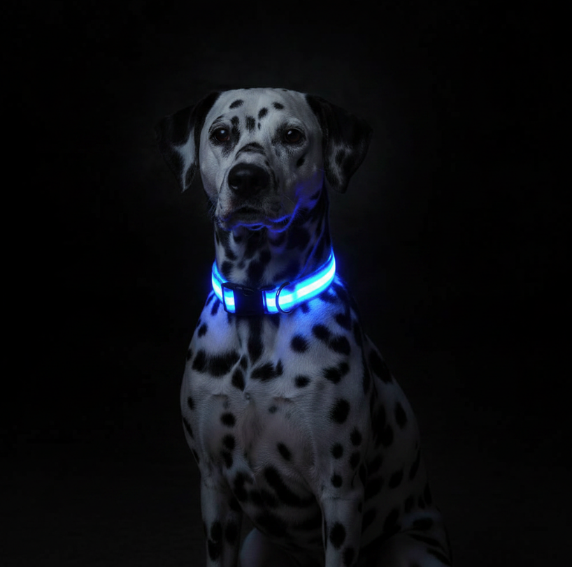 LED Glow in the Dark Dog Collar