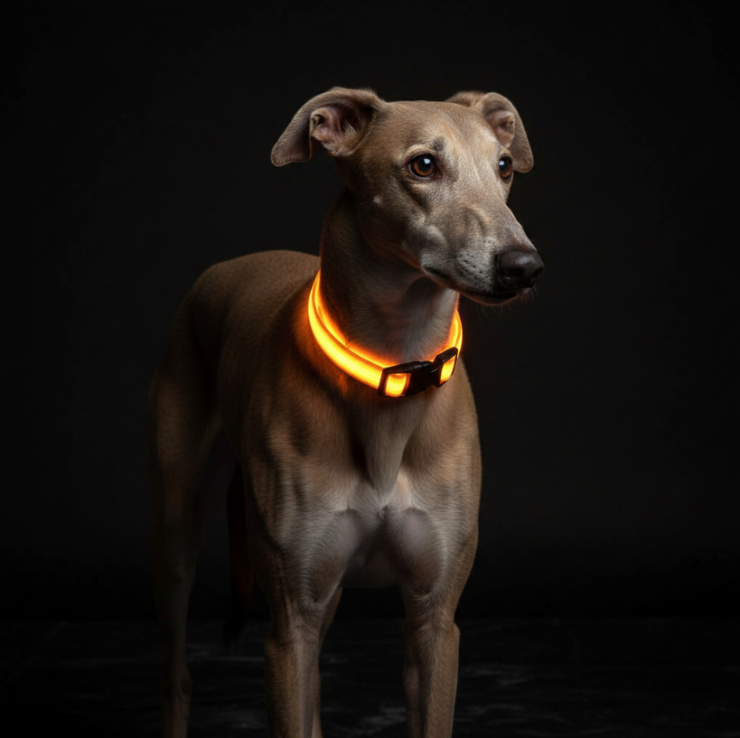 LED Glow in the Dark Dog Collar