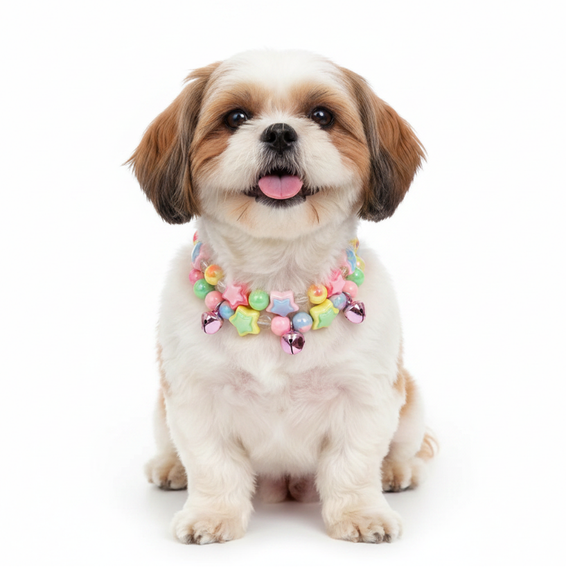 Candy Pearl Beaded Collar
