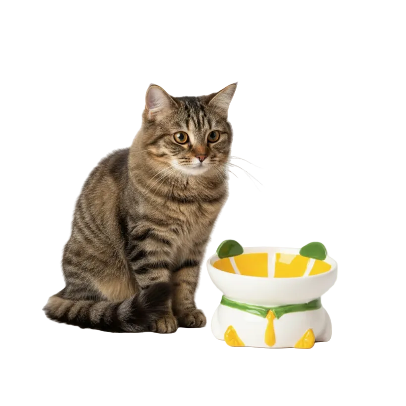 Elevated Ceramic Pet Bowl
