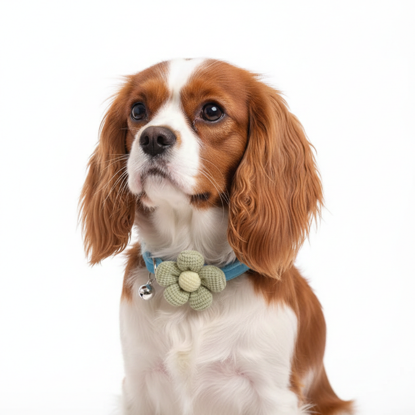 Flower Bell Collar