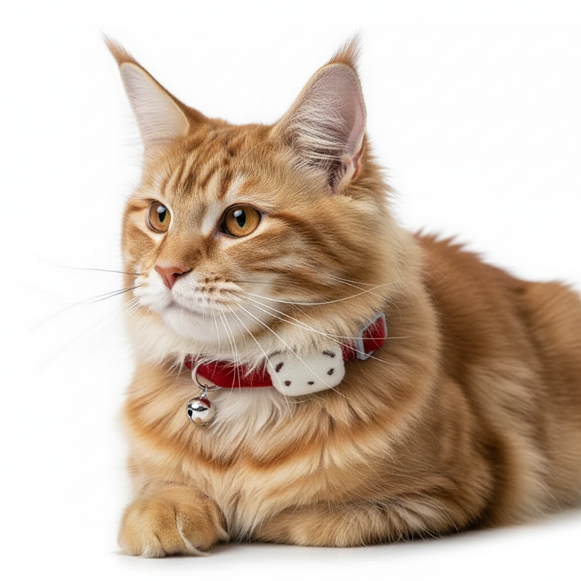 Cartoon Cat Bell Collar