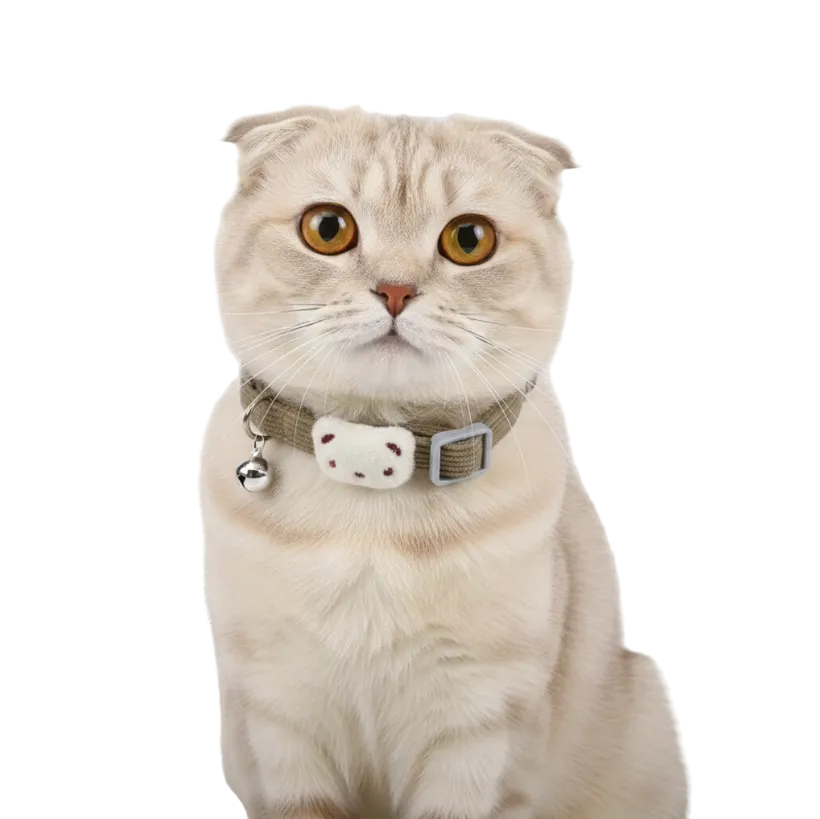 Cartoon Cat Bell Collar