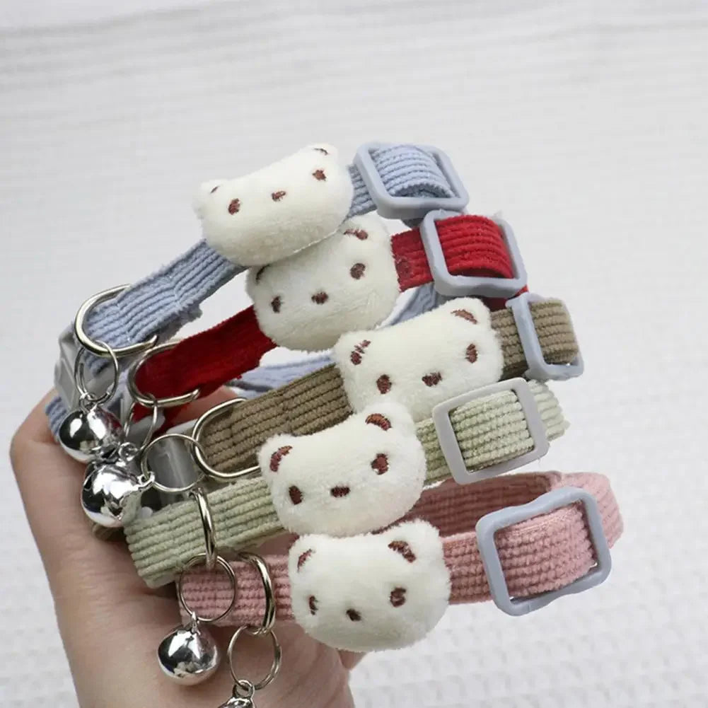 Cartoon Cat Bell Collar