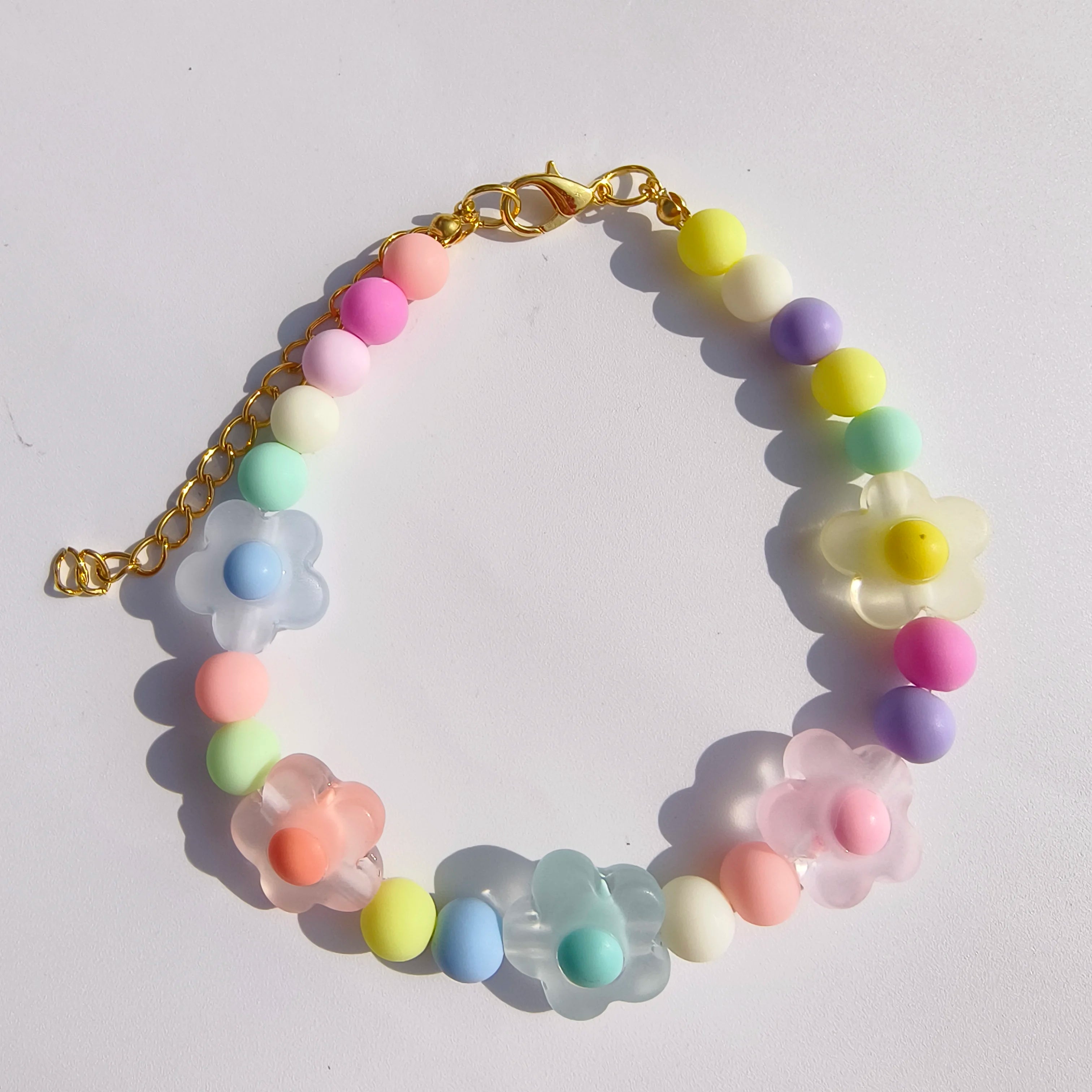 Candy Pearl Beaded Collar