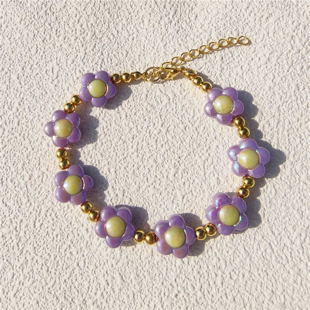 Candy Pearl Beaded Collar